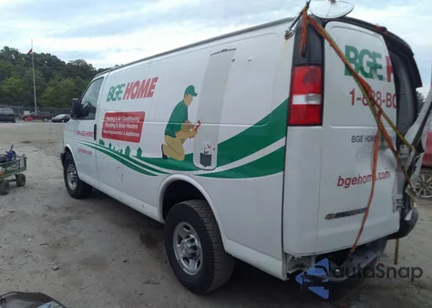 2020 Chevrolet Express Cargo Rwd 3500 Regular Wheelbase Wt from USA, damaged, VIN 1GCZGGFG9L1171926